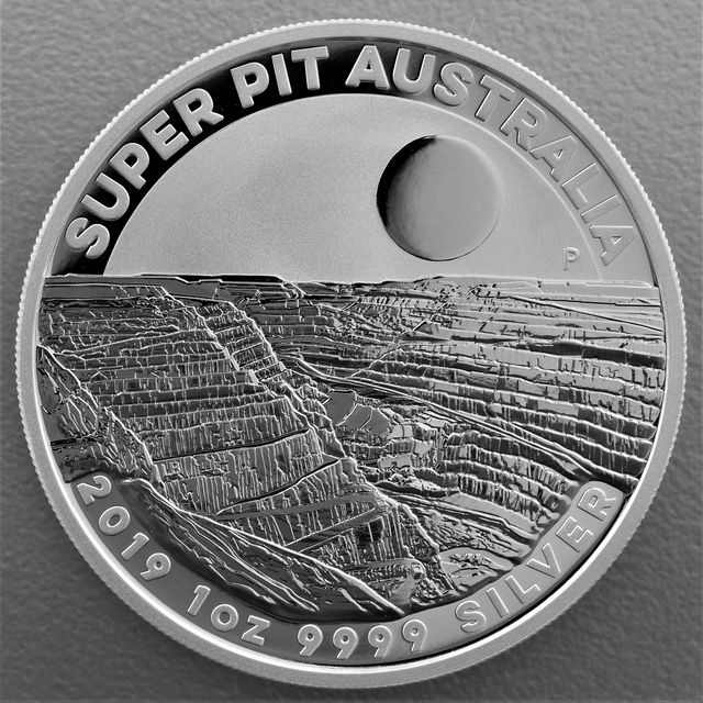 Silbermünze 1oz Australien Super Pit 2019