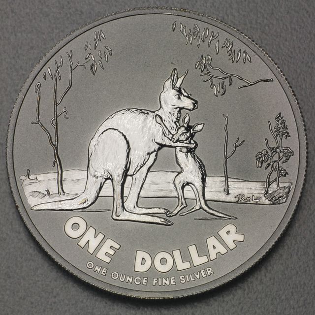 Känguru Silbermünze Australien 2007