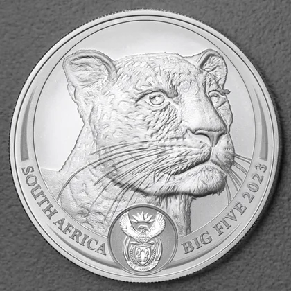 Silbermünze 1oz Big Five II - 2023 Leopard