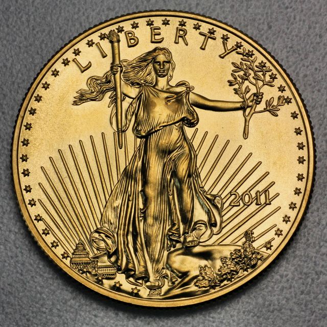 American Eagle Goldmünze 1oz bis 2021