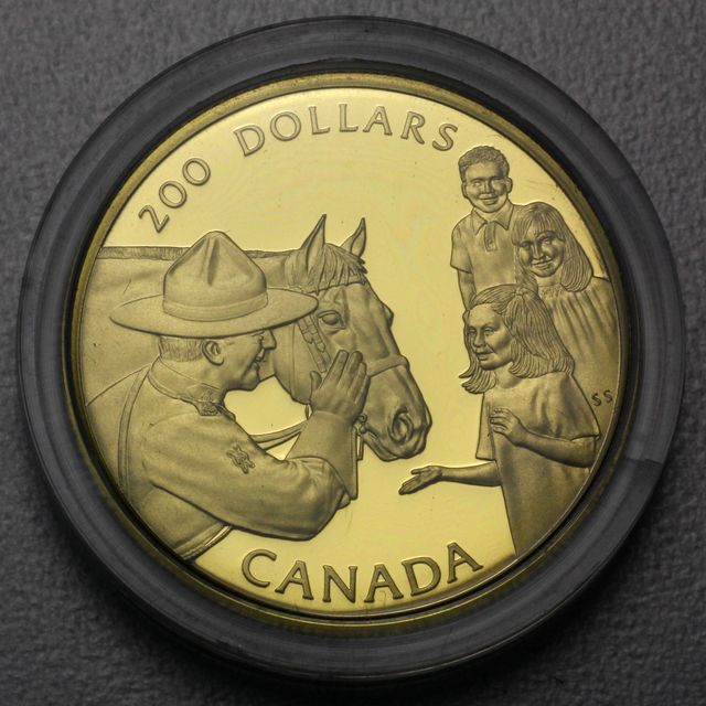 200 Dollar Goldmünze Kanada 1993 aus 22K Gold