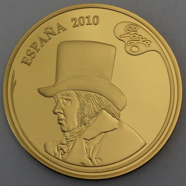 400 Euro Goldmünze Spanien 2010 - Francisco de Goya