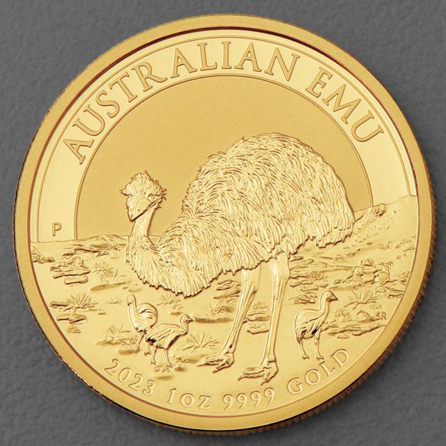 Goldmünze 1oz Australian Emu 2023