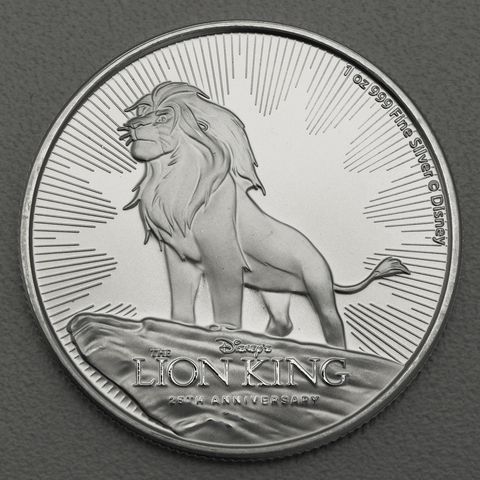 Silbermünze 1oz Disney's Lion King 2019 "25. Jubiläum"