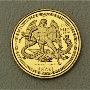 Goldmünze Isle of Man Angel 999,9 Feingold