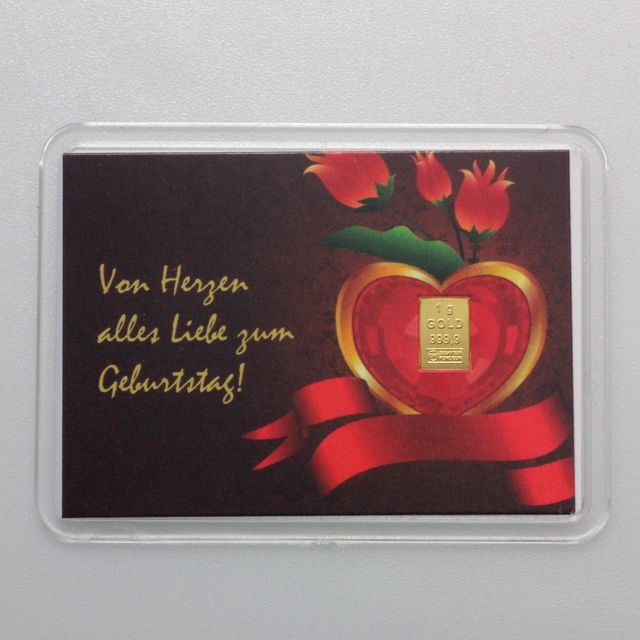 Gold zum Geburtstag