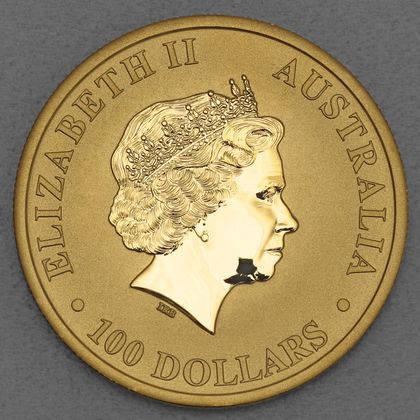 1oz Goldmünze, Australian Emu, 2018