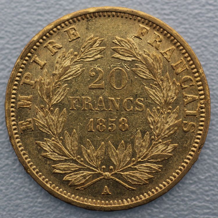 20 Francs Napoleon III