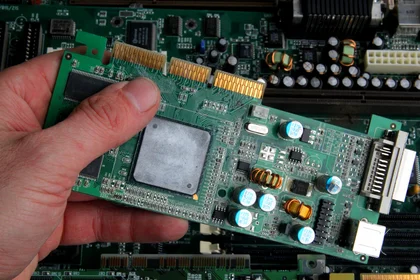 Computerleiterplatten mit vergoldeten Kontakten