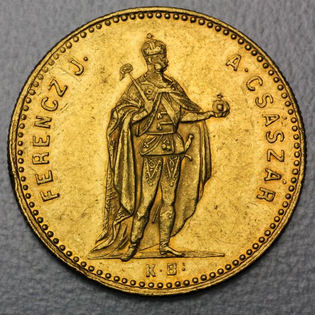 1 Golddukaten Österreich Variante 1868-1869