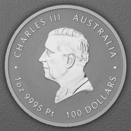 1oz Platinmünze Lunar III, 2027, Charles III