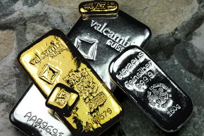 Gussbarren aus Gold und Silber von ESG, Valcambi und Heraeus