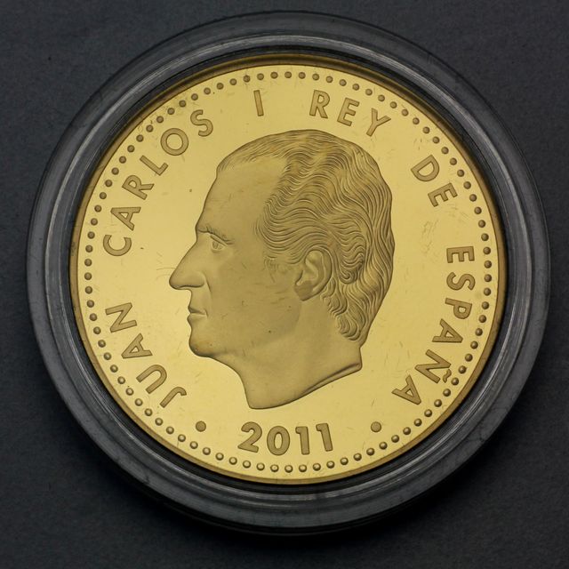 200 Euro Goldmünze Spanien 2011 Francisco de Orellana
