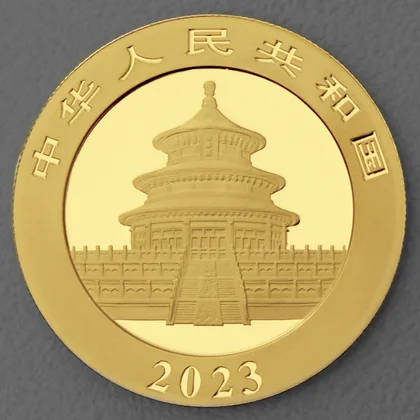 Goldmünze China Panda, 30g, 2023