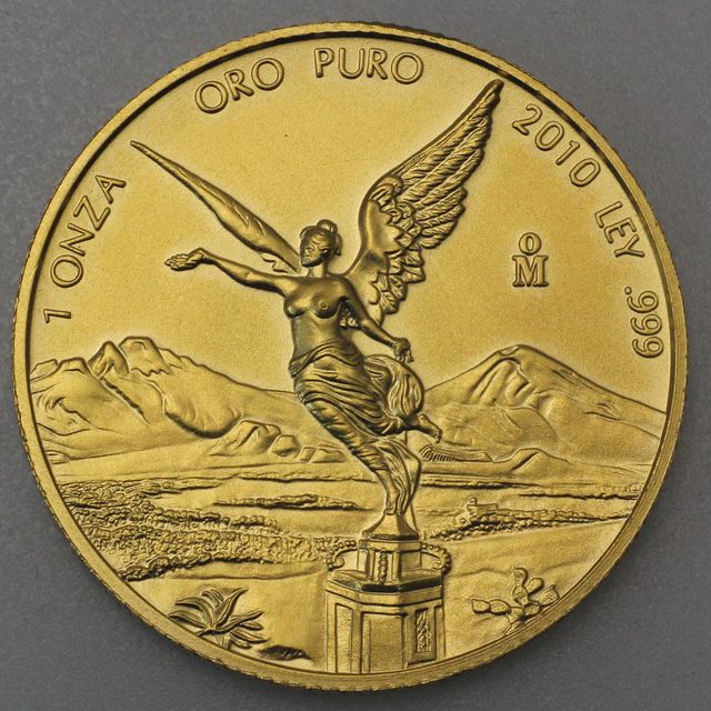 1oz Goldmünze Libertad Feingoldversion