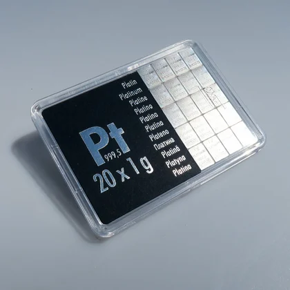 20 x 1g CombiBar® Palladiumtafel