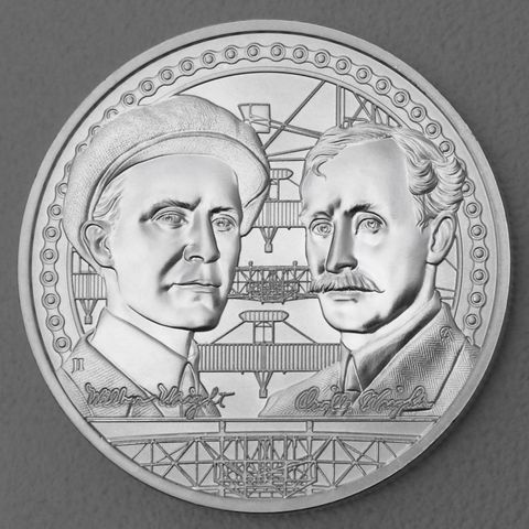 Silbermünze 1oz Niue "Icons of Inspiration" - 2022 Wright Brothers