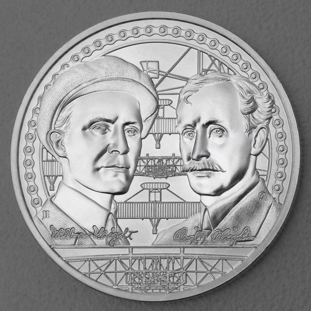 Silbermünze 1oz Niue &quot;Icons of Inspiration&quot; - 2022 Wright Brothers