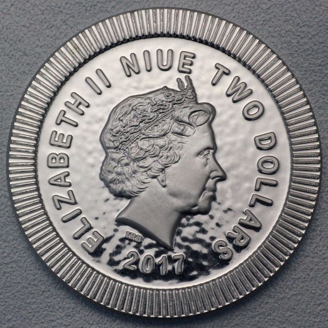 1oz Niue Silbermünze Eule von Athen