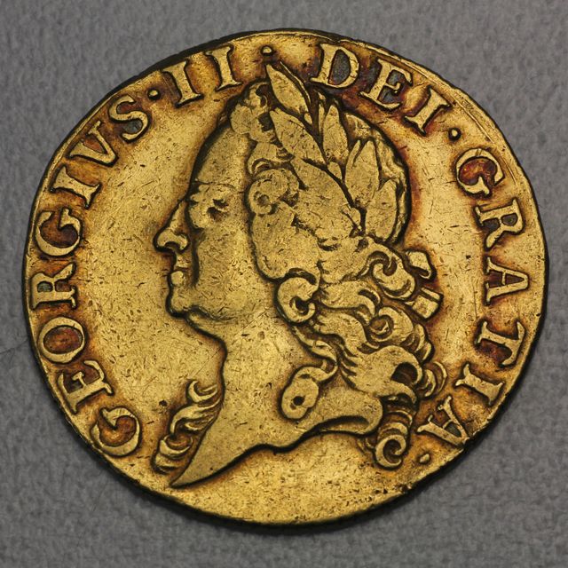 1 Guinea Goldmünze 1748 Georg II