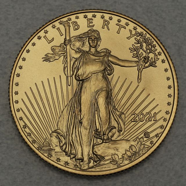 American Eagle Goldmünze 1oz Type 2 ab 2021