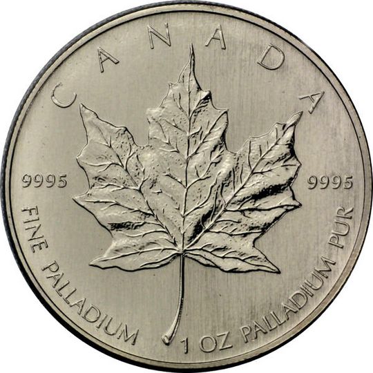 Anlagepalladiummünze Maple Leaf Kanada