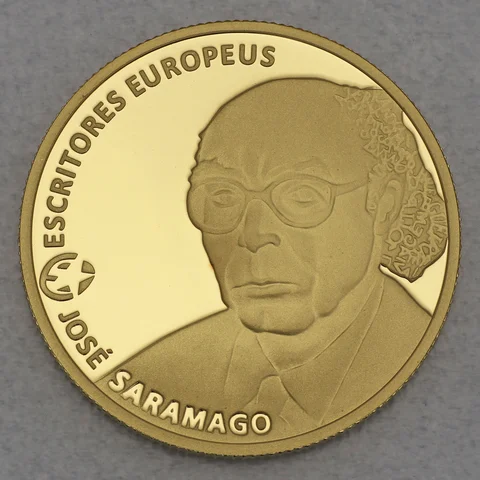 Goldmünze 1/2oz 2,5 Euro 2013 - Jose Saramago 