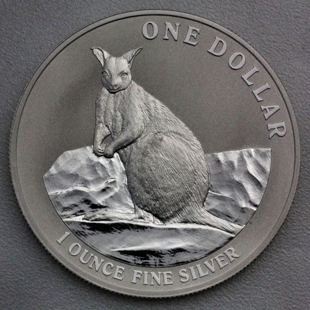 Känguru Silbermünze Australien 2012