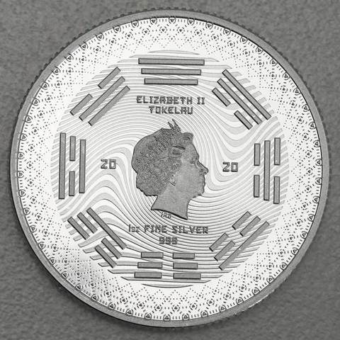 Silbermünze 1oz Tokelau Equilibrium 2020