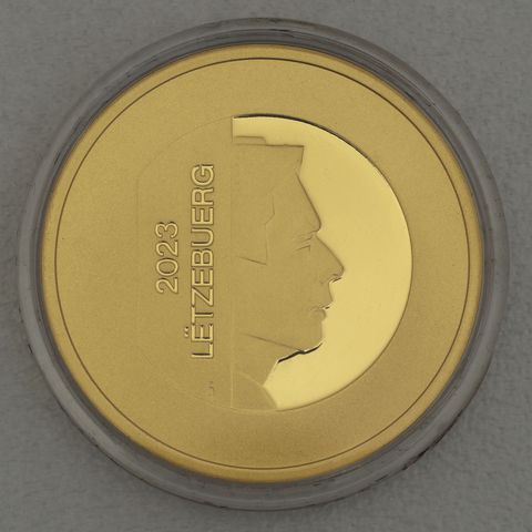 25 Euro Goldmünze Luxemburg 2023 25jähriges Jubiläum Zentralbank Luxemburg