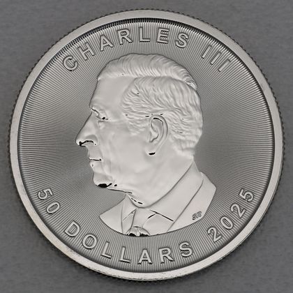 Platinmünze 1oz 2015 mit dem Bildnis King Charles III.