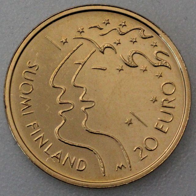 20 Euro Goldmünze Finnland 2005 Leichtathletik-WM