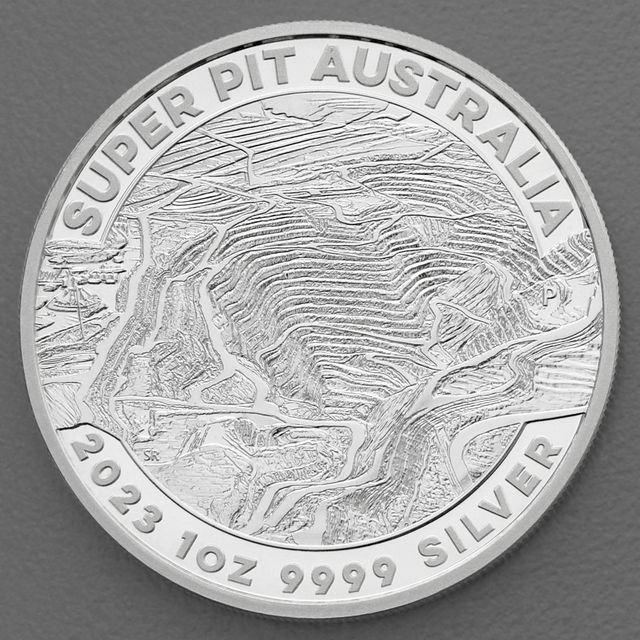 Silbermünze 1oz Australien Super Pit 2023