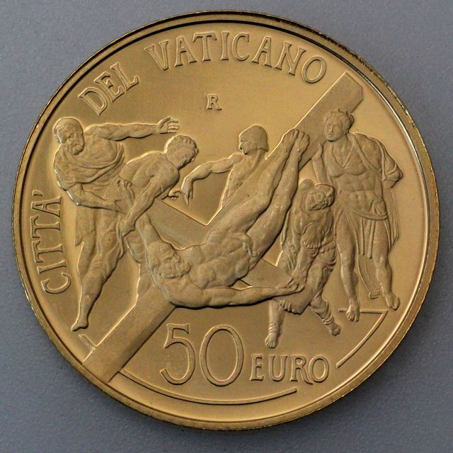 50 Euro Goldmünze Vatikan 2011
