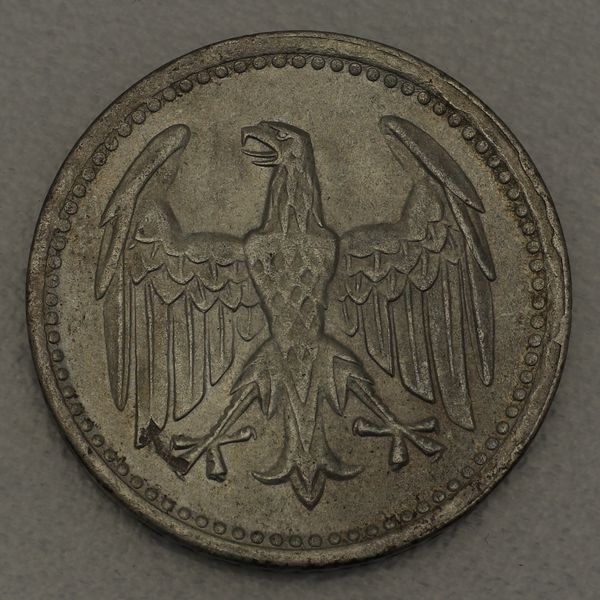 Silbermünze Weimarer Republik 3 Mark 1924