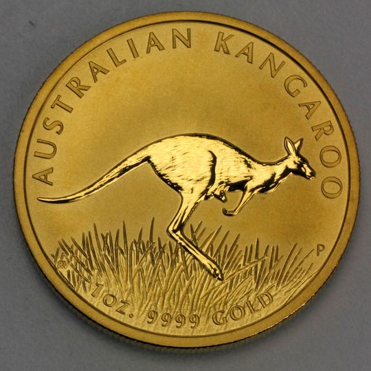 Australien Känguru Goldmünze 2008