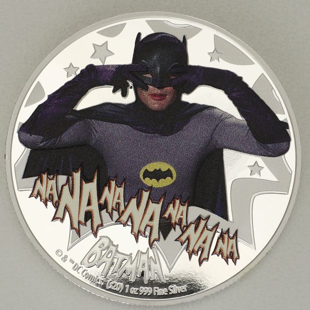 Silbermünze 1oz Niue Batman 2020