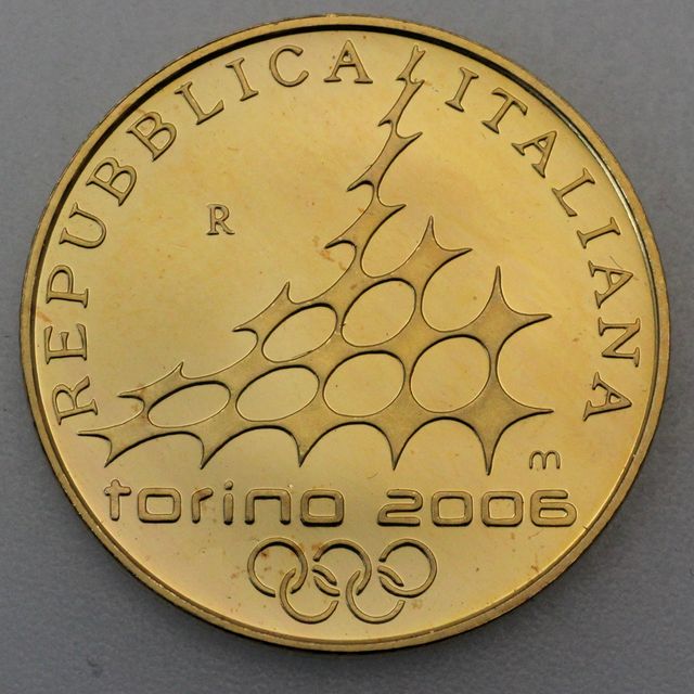 20 Euro Goldmünze Italien 2005 Palazzo Madama