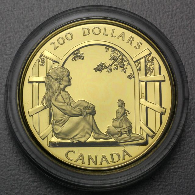 200 Dollar Goldmünze Kanada 1994 aus 22K Gold