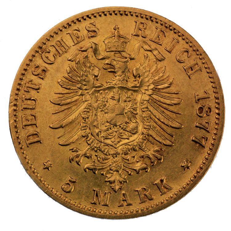 5 Mark Reichsgoldmünze