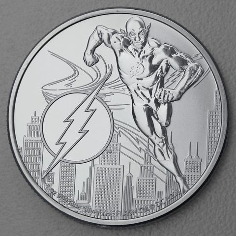 Silbermünze 1oz DC Comics Niue 2022 - The Flash