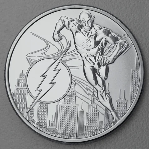 Silbermünze 1oz DC Comics Niue 2022 - The Flash