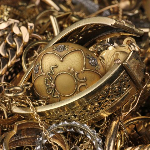 Gebrauchter Schmuck / Altgold