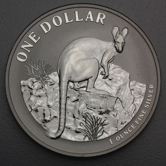 Känguru Silbermünze Australien 2010