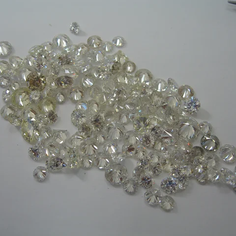 Diamanten verschiedener Qualitäten