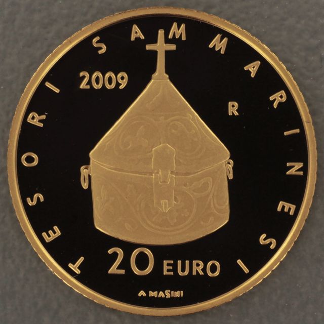 20 Euro Goldmünze San Marino 2009