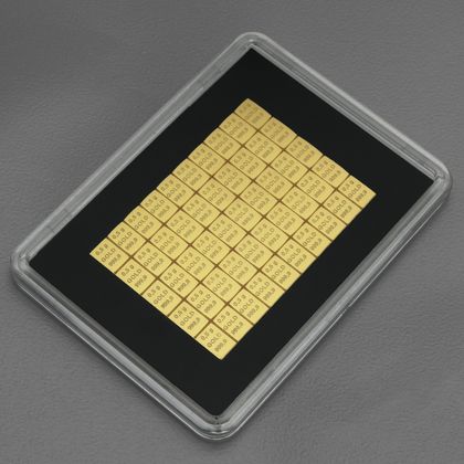 50 x 0,5g Goldtafel
