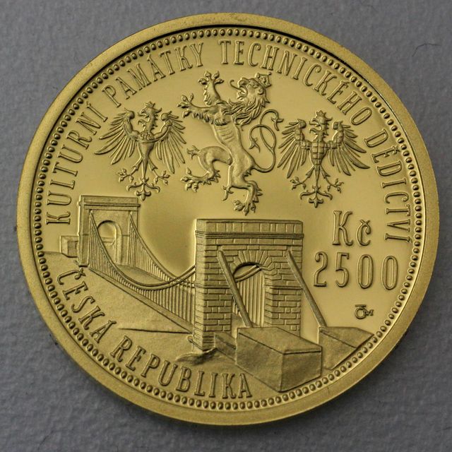 2500 Kronen Goldmünzen Tschechien