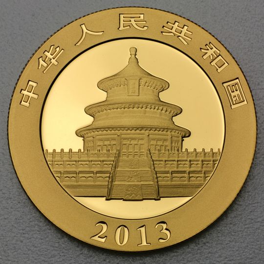 Chinesische Goldmünze