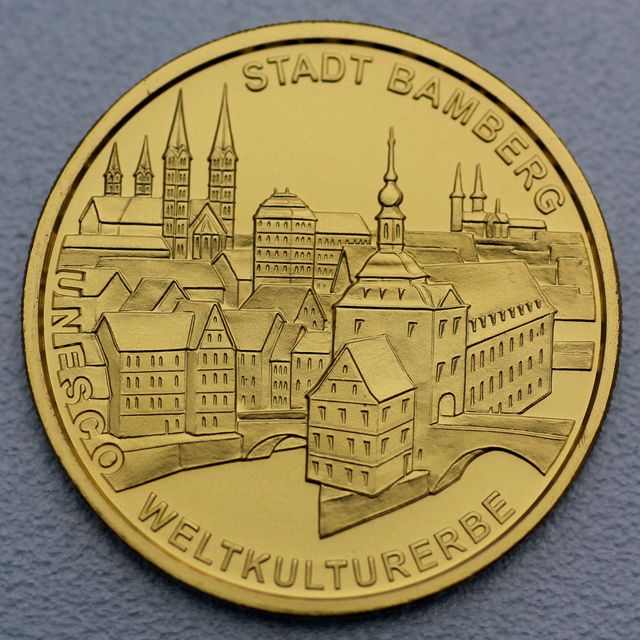 100 Euro Goldmünze Deutschland Bamberg 2004